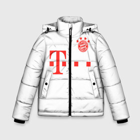 Зимняя куртка для мальчиков 3D с принтом FC Bayern M?nchen 20 21 в Курске, ткань верха — 100% полиэстер; подклад — 100% полиэстер, утеплитель — 100% полиэстер | длина ниже бедра, удлиненная спинка, воротник стойка и отстегивающийся капюшон. Есть боковые карманы с листочкой на кнопках, утяжки по низу изделия и внутренний карман на молнии. 

Предусмотрены светоотражающий принт на спинке, радужный светоотражающий элемент на пуллере молнии и на резинке для утяжки | bayern | bayern munchen | champions league | fc bayern munchen | germany | munchen | бавария | германия | левандовски | лига чемпионов | мюнхен | рибери | роббен