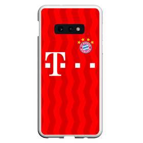 Чехол для Samsung S10E с принтом FC Bayern Munchen в Курске, Силикон | Область печати: задняя сторона чехла, без боковых панелей | Тематика изображения на принте: bayern | bayern munchen | champions league | fc bayern munchen | germany | munchen | бавария | германия | левандовски | лига чемпионов | мюнхен | рибери | роббен