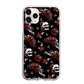 Чехол для iPhone 11 Pro матовый с принтом Черепа и розы в Курске, Силикон |  | diamond | diamonds | gothic | heart | hearts | roses | skull | skulls | snake | snakes | tattoo | tattoos | брилианты | бриллианты | готика | готическая | готичная | змеи | змея | розы | сердца | сердце | тату | татуировка | татуировки | череп 