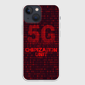 Чехол для iPhone 13 mini с принтом 5G Chipization unit в Курске,  |  | 5g | 5г | covid | covid 19 | sign | джи | заговора | заговоров | запрещающий | знак | излучение | коронавирус | лучи | облучение | остановите | остановите чипирование | против | противник | противники | пять