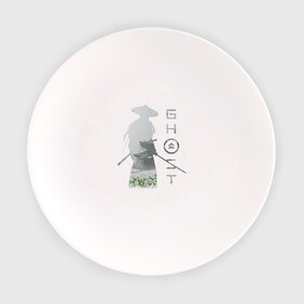 Тарелка с принтом TRDGhoTsuhim в Курске, фарфор | диаметр - 210 мм
диаметр для нанесения принта - 120 мм | катана | отвага | призрак | самурай | честь