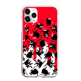 Чехол для iPhone 11 Pro Max матовый с принтом WHAT CAT в Курске, Силикон |  | art | black | black cat | cat | dark | dark cat | what | what cat | what mem | арт | вопрос | интернет мем | кот | кот арт | кот мем | кошачье лицо | кошачья мордочка | мем | нож | прикол | прикольный кот | убица | чёрный | чёрный кот