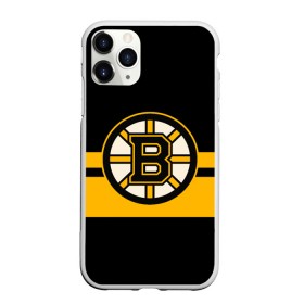 Чехол для iPhone 11 Pro Max матовый с принтом BOSTON BRUINS NHL в Курске, Силикон |  | Тематика изображения на принте: black | boston | bruins | hockey | ice | logo | nhl | sport | usa | бостон | брюинз | логотип | нхл | спорт | хоккей