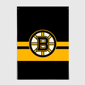Постер с принтом BOSTON BRUINS NHL в Курске, 100% бумага
 | бумага, плотность 150 мг. Матовая, но за счет высокого коэффициента гладкости имеет небольшой блеск и дает на свету блики, но в отличии от глянцевой бумаги не покрыта лаком | black | boston | bruins | hockey | ice | logo | nhl | sport | usa | бостон | брюинз | логотип | нхл | спорт | хоккей