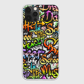 Чехол для iPhone 12 Pro с принтом Уличные граффити в Курске, силикон | область печати: задняя сторона чехла, без боковых панелей | Тематика изображения на принте: 1990 | 1990 е | 1990е | 90 е | 90е | crazy | dance | graffiti | graffity | hip hop | life | music | old school | oldschool | rap | street | style | west coast | безумные | графити | граффити | девяностые | классика | мир | музыка | олдскул | реп