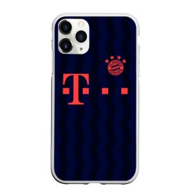 Чехол для iPhone 11 Pro Max матовый с принтом FC Bayern Munchen Форма в Курске, Силикон |  | Тематика изображения на принте: 