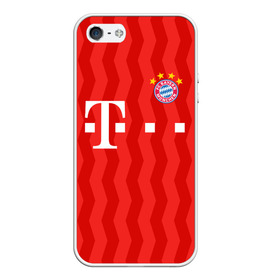 Чехол для iPhone 5/5S матовый с принтом FC Bayern Munchen униформа в Курске, Силикон | Область печати: задняя сторона чехла, без боковых панелей | bayern | bayern amateure | bayern munchen | champions league | fc bayern munchen | germany | munchen | бавария | германия | левандовски | лига чемпионов | мюнхен | рибери | роббен