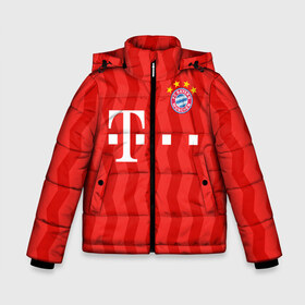 Зимняя куртка для мальчиков 3D с принтом FC Bayern Munchen униформа в Курске, ткань верха — 100% полиэстер; подклад — 100% полиэстер, утеплитель — 100% полиэстер | длина ниже бедра, удлиненная спинка, воротник стойка и отстегивающийся капюшон. Есть боковые карманы с листочкой на кнопках, утяжки по низу изделия и внутренний карман на молнии. 

Предусмотрены светоотражающий принт на спинке, радужный светоотражающий элемент на пуллере молнии и на резинке для утяжки | bayern | bayern amateure | bayern munchen | champions league | fc bayern munchen | germany | munchen | бавария | германия | левандовски | лига чемпионов | мюнхен | рибери | роббен