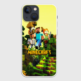 Чехол для iPhone 13 mini с принтом MINECRAFT   МАЙНКРАФТ в Курске,  |  | craft | creeper | dungeon | dungeons | earth | game | logo | mine | minecraft | minecraft dungeons | mobile | online | дунгеонс | земля | зомби | игра | крипер | лого | майкрафт | майнкрафт | онлайн | подземелье