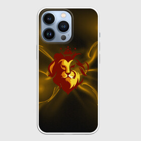 Чехол для iPhone 13 Pro с принтом King Lion в Курске,  |  | Тематика изображения на принте: king | lion | trand | король | лев | потерялся