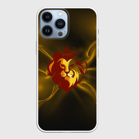 Чехол для iPhone 13 Pro Max с принтом King Lion в Курске,  |  | Тематика изображения на принте: king | lion | trand | король | лев | потерялся