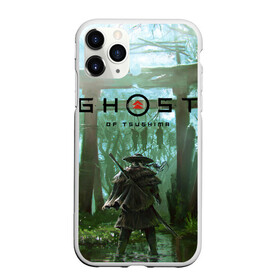 Чехол для iPhone 11 Pro матовый с принтом Ghost of Tsushima в Курске, Силикон |  | games | ghost of tsushima | ronin | samurai | игры | призрак цусимы | ронин | самурай