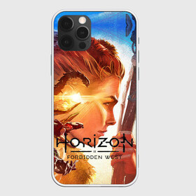 Чехол для iPhone 12 Pro Max с принтом Horizon Forbidden West в Курске, Силикон |  | aloy | guerrilla games | horizon forbidden west | hunt | zero dawn | горизонт | запретный запад | игры | нулевой рассвет | охота | элой