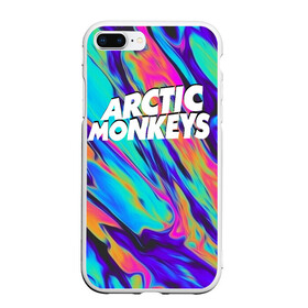 Чехол для iPhone 7Plus/8 Plus матовый с принтом ARCTIC MONKEYS в Курске, Силикон | Область печати: задняя сторона чехла, без боковых панелей | alex turner | arctic monkeys | rock | алекс тернер | арктик манкис | рок