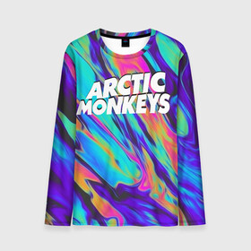 Мужской лонгслив 3D с принтом ARCTIC MONKEYS в Курске, 100% полиэстер | длинные рукава, круглый вырез горловины, полуприлегающий силуэт | alex turner | arctic monkeys | rock | алекс тернер | арктик манкис | рок