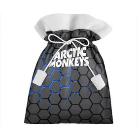 Подарочный 3D мешок с принтом ARCTIC MONKEYS в Курске, 100% полиэстер | Размер: 29*39 см | alex turner | arctic monkeys | rock | алекс тернер | арктик манкис | рок