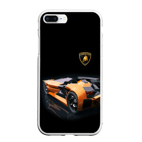 Чехол для iPhone 7Plus/8 Plus матовый с принтом Lamborghini в Курске, Силикон | Область печати: задняя сторона чехла, без боковых панелей | bolide | car | italy | lamborghini | motorsport | power.prestige | автомобиль | автоспорт | болид | италия | ламборгини | мощь | престиж