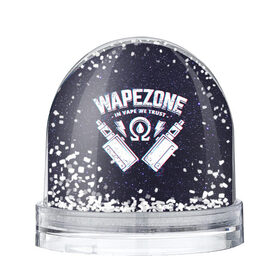 Снежный шар с принтом VAPE Космос в Курске, Пластик | Изображение внутри шара печатается на глянцевой фотобумаге с двух сторон | glitch | vape | вейп | космос | пар