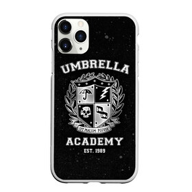 Чехол для iPhone 11 Pro матовый с принтом Академия Амбрелла в Курске, Силикон |  | the umbrella academy | umbrella | академия амбрелла | амбрелла | герб | зонтик