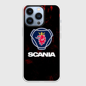 Чехол для iPhone 13 Pro с принтом Scania в Курске,  |  | Тематика изображения на принте: scania | автобус | грузовик | дальнобой | дальнобойщик | лев | скания | фура | шведское авто