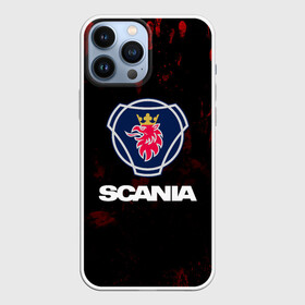 Чехол для iPhone 13 Pro Max с принтом Scania в Курске,  |  | scania | автобус | грузовик | дальнобой | дальнобойщик | лев | скания | фура | шведское авто