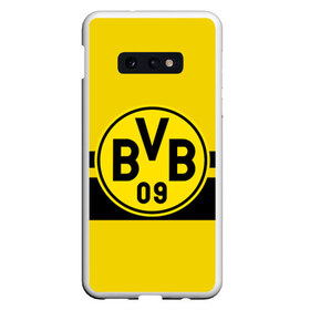 Чехол для Samsung S10E с принтом BORUSSIA DORTMUND в Курске, Силикон | Область печати: задняя сторона чехла, без боковых панелей | borussia | bundesliga | football | germani | sport | бундеслига | германия | желтый | логотип | спорт | футбол