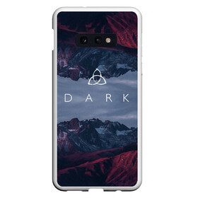 Чехол для Samsung S10E с принтом ТЬМА DARK в Курске, Силикон | Область печати: задняя сторона чехла, без боковых панелей | 3 сезон | creatus | dark | est | jonas | martha | mundus | netflix | sic | winden | винден | йонас | марта | мундус | нетфликс | сериал | сик | тьма