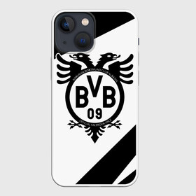 Чехол для iPhone 13 mini с принтом FC Borussia в Курске,  |  | football | germany | sancho dortmund | soccer | бавария | боруссия | дортмунд | лига чемпионов | псж | футбол | холанд | эрлинг холанд