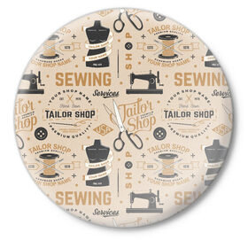 Значок с принтом sewing в Курске,  металл | круглая форма, металлическая застежка в виде булавки | handmade | иголка | инструменты для шитья | хэндмэйд | швея | шить