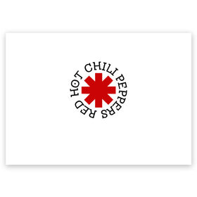 Поздравительная открытка с принтом Red Hot Chili Peppers в Курске, 100% бумага | плотность бумаги 280 г/м2, матовая, на обратной стороне линовка и место для марки
 | music | red hot chili peppers | rhcp | rock | музыка | перцы | рок