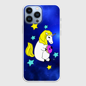 Чехол для iPhone 13 Pro Max с принтом Звездный Единорог в Курске,  |  | angel | stars | unicorn | wings | ангел | блестящие | вселенная | галактика | детские | донат | еда | единорог | единорожки | звезды | копыта | космический | лошадка | лошадь | луна | малыш | неоновые | пегас | пони