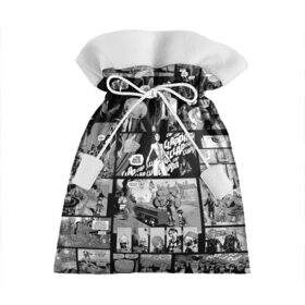 Подарочный 3D мешок с принтом Академия Амбрелла в Курске, 100% полиэстер | Размер: 29*39 см | the umbrella academy | umbrella | академия амбрелла | амбрелла | зонтик | комиксы