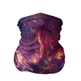 Бандана-труба 3D с принтом Огненный разлом в Курске, 100% полиэстер, ткань с особыми свойствами — Activecool | плотность 150‒180 г/м2; хорошо тянется, но сохраняет форму | арт | желтый | звёзды | космос | красный | облако | синий | сияние | фиолетовый | яркие цвета