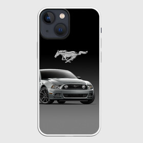 Чехол для iPhone 13 mini с принтом Mustang в Курске,  |  | car | hoofs | horse | mane | motorsport | mustang | power | prestige | tail | usa | автомобиль | автоспорт | грива | конь | копыта | лошадь | мощь | мустанг | престиж | сша | хвост