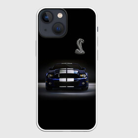 Чехол для iPhone 13 mini с принтом Shelby в Курске,  |  | car | cobra | horse | motorsport | power | prestige | shelby | snake | usa | автомобиль | автоспорт | змея | кобра | мощь | престиж | сша
