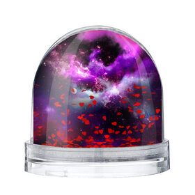 Снежный шар с принтом Космическое небо в Курске, Пластик | Изображение внутри шара печатается на глянцевой фотобумаге с двух сторон | арт | звёзды | космос | облако | сияние | туманность | яркие цвета
