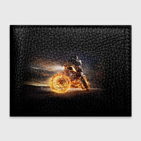 Обложка для студенческого билета с принтом Flame в Курске, натуральная кожа | Размер: 11*8 см; Печать на всей внешней стороне | fire | flame | helmet | motorcycle | night | racer | гонщик | мотоцикл | ночь | огонь | пламя | шлем