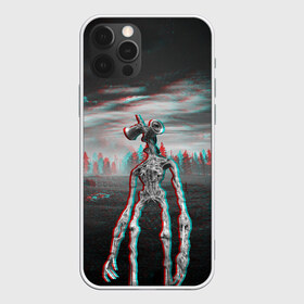 Чехол для iPhone 12 Pro Max с принтом Siren Head Horror Glitch в Курске, Силикон |  | glitch | glitch siren head | rgb | siren head | sirena | глитч | глич | ретро | сирейноголовый | сирена | сиреноголовый