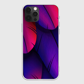 Чехол для iPhone 12 Pro Max с принтом Tropics в Курске, Силикон |  | purple | абстрактный | абстракция | геометрический рисунок | геометрия | индиго | корея | кружево | листья | лого | неон | неоновая | неоновое | неоновые листья | неоновый | пальмы | рисунок | текстура