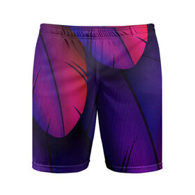 Мужские шорты спортивные с принтом Tropics в Курске,  |  | purple | абстрактный | абстракция | геометрический рисунок | геометрия | индиго | корея | кружево | листья | лого | неон | неоновая | неоновое | неоновые листья | неоновый | пальмы | рисунок | текстура