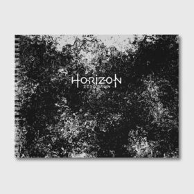 Альбом для рисования с принтом HORIZON ZERO DAWN (S) в Курске, 100% бумага
 | матовая бумага, плотность 200 мг. | aloy | antasy girl | art | artwork | digital art | fantasy | horizon | horizon: zero dawn | landscape | tallneck | warrior fantasy | weapon | zero dawn