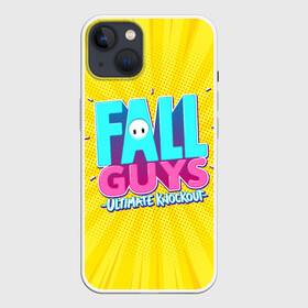 Чехол для iPhone 13 с принтом Fall Guys в Курске,  |  | fall guys | fallguys | ultimate knockout | игры | фолл гайз