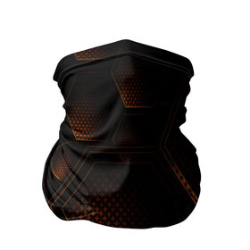 Бандана-труба 3D с принтом текстура в Курске, 100% полиэстер, ткань с особыми свойствами — Activecool | плотность 150‒180 г/м2; хорошо тянется, но сохраняет форму | блоки | геометрия | объем | соты | тестура | техно | технологии | фигуры | шестиугольники