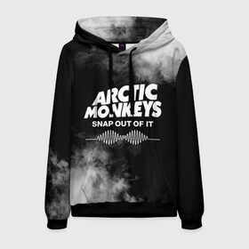 Мужская толстовка 3D с принтом Arctic Monkeys в Курске, 100% полиэстер | двухслойный капюшон со шнурком для регулировки, мягкие манжеты на рукавах и по низу толстовки, спереди карман-кенгуру с мягким внутренним слоем. | Тематика изображения на принте: arctic | monkeys | rock | алекс тёрнер | арктик | группа | группы | джейми кук | инди | манкиз | музыка | мэтт хелдерс | ник омэлли | постпанк | рок