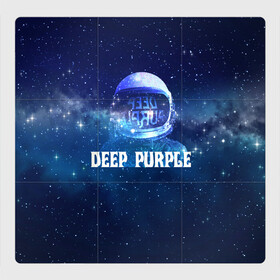 Магнитный плакат 3Х3 с принтом Deep Purple Whoosh! в Курске, Полимерный материал с магнитным слоем | 9 деталей размером 9*9 см | Тематика изображения на принте: 2020 | cover | deep | galaxy | hard | logo | metal | music | new album | purple | rock | space | whoosh | дип | звезды | космонавт | космос | легендарная | легендарный | лого | метал | музыка | новый альбом | обложка | пепл | перпл | рок |