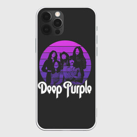 Чехол для iPhone 12 Pro Max с принтом Deep Purple в Курске, Силикон |  | album | deep | hard | metal | purple | rock | альбом | британия | группа | метал | рок | хард | хеви