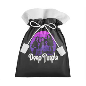 Подарочный 3D мешок с принтом Deep Purple в Курске, 100% полиэстер | Размер: 29*39 см | Тематика изображения на принте: album | deep | hard | metal | purple | rock | альбом | британия | группа | метал | рок | хард | хеви