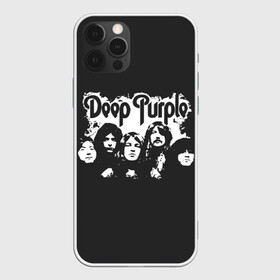 Чехол для iPhone 12 Pro с принтом Deep Purple в Курске, силикон | область печати: задняя сторона чехла, без боковых панелей | album | deep | hard | metal | purple | rock | альбом | британия | группа | метал | рок | хард | хеви