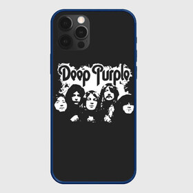 Чехол для iPhone 12 Pro Max с принтом Deep Purple в Курске, Силикон |  | Тематика изображения на принте: album | deep | hard | metal | purple | rock | альбом | британия | группа | метал | рок | хард | хеви