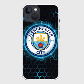 Чехол для iPhone 13 с принтом Манчестер Сити в Курске,  |  | man city | manchester city | manchester city football club | the citizens | горожане | ман сити | манчестер | манчестер сити | спорт | футбол | футбольный клуб